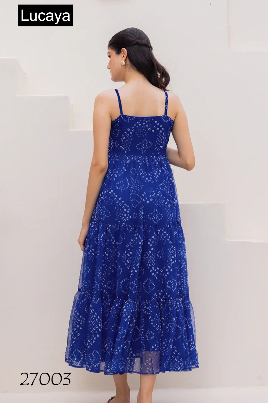 Vol 27 Lucaya Fox Georgette One Piece Supplier Ahmedabad