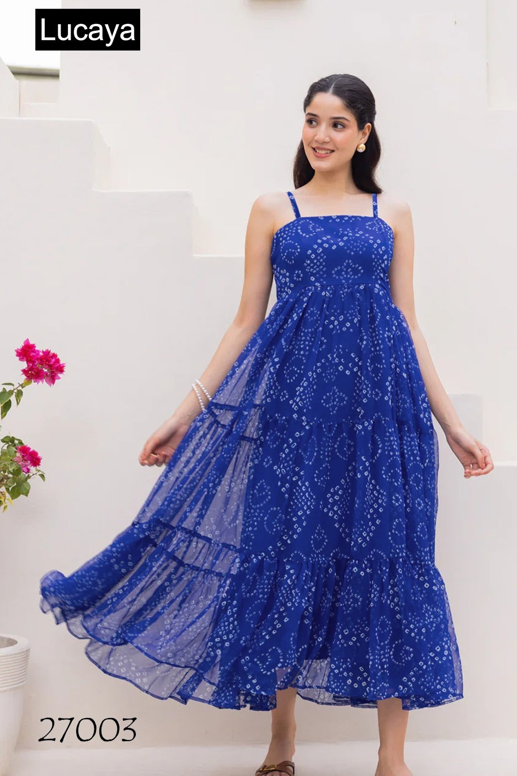 Vol 27 Lucaya Fox Georgette One Piece Supplier Ahmedabad