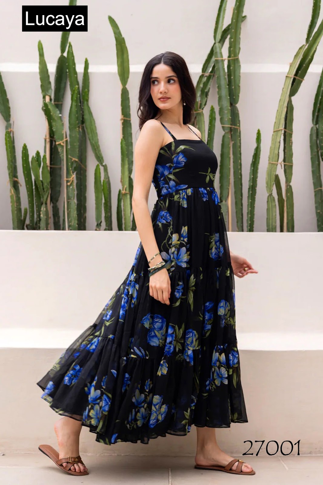 Vol 27 Lucaya Fox Georgette One Piece Supplier Ahmedabad