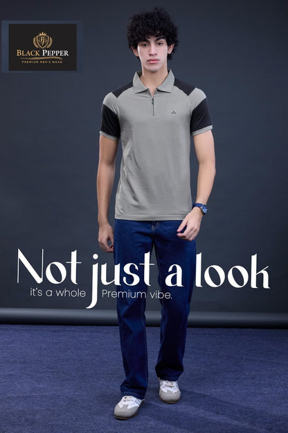 Vol 280 To 287 Black Pepper Interlock Mens Tshirts Wholesale Price