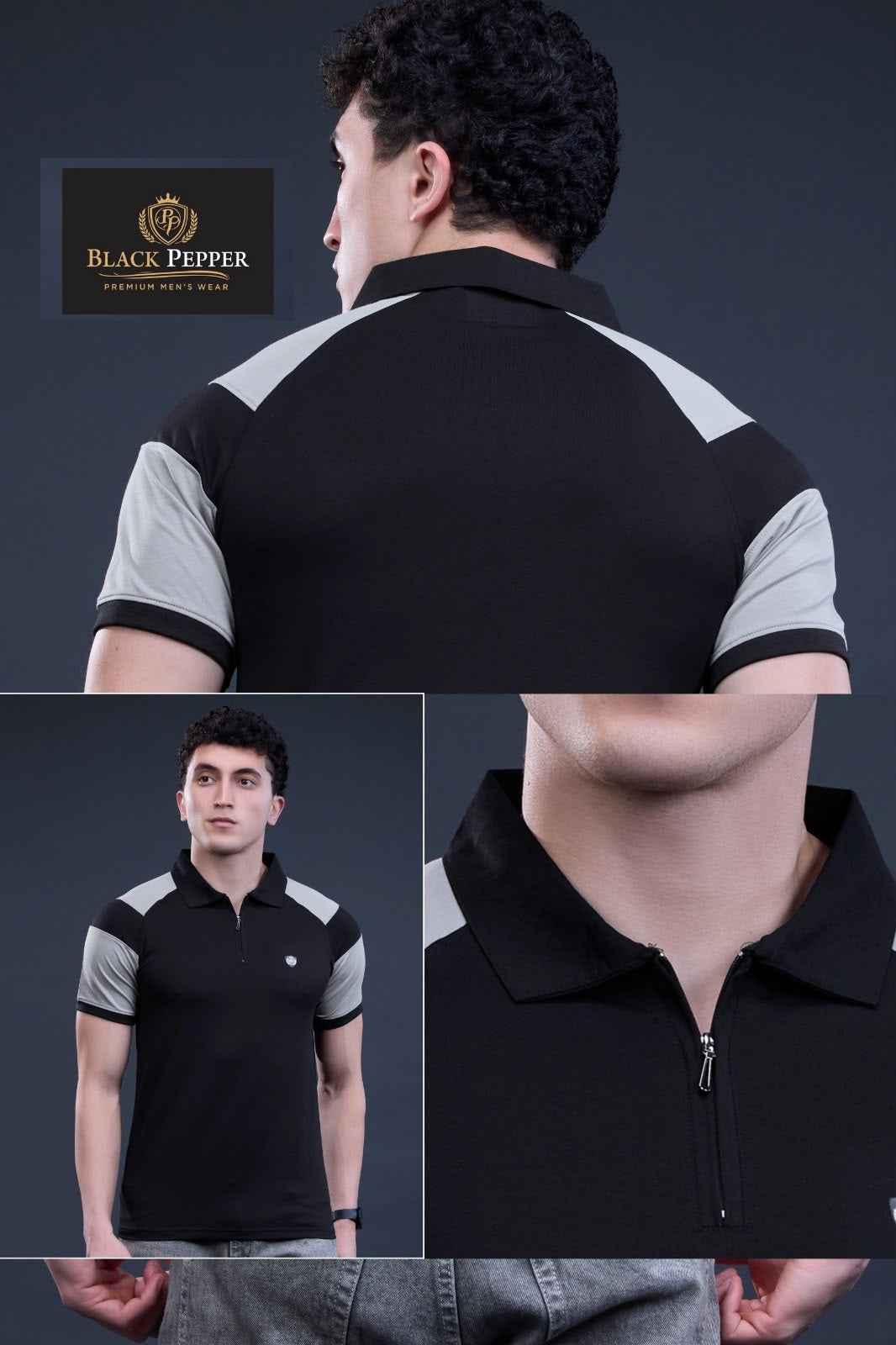 Vol 280 To 287 Black Pepper Interlock Mens Tshirts Wholesale Price