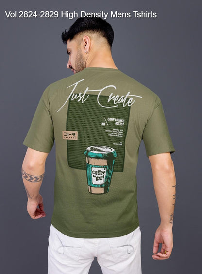 Vol 2824-2829 High Density Lycra Mens Tshirts Wholesaler Gujarat