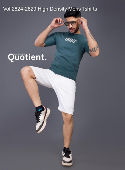 Vol 2824-2829 High Density Lycra Mens Tshirts Wholesaler Gujarat