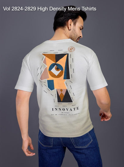 Vol 2824-2829 High Density Lycra Mens Tshirts Wholesaler Gujarat