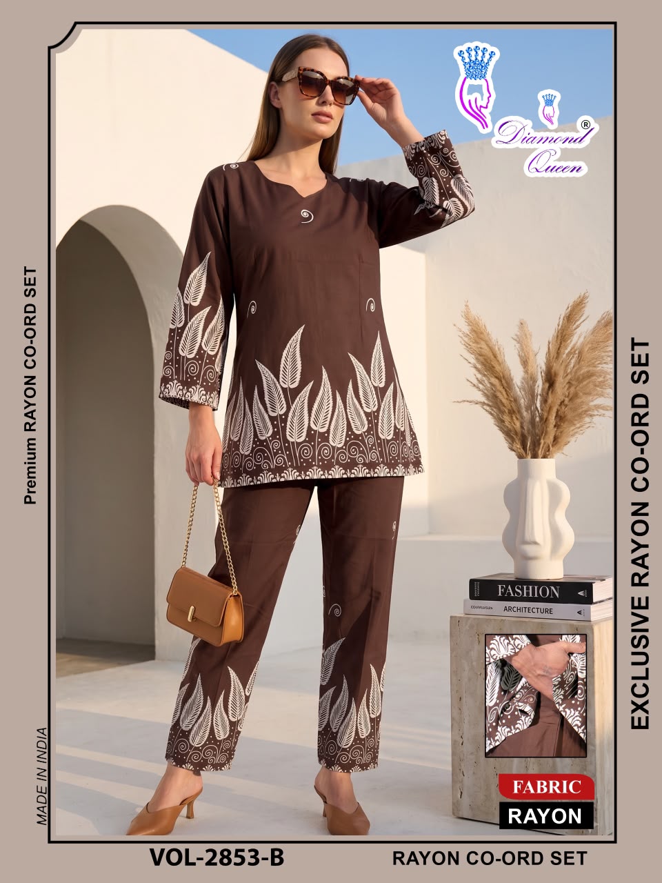 Vol 2849-2854 Diamond Queen Rayon 22Kg Co Ord Set Wholesale Price