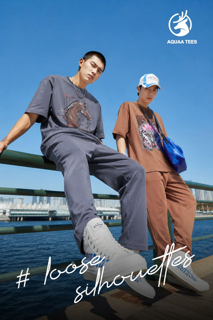 Vol 284 Aquaa Tees Imported Mens Co Ord Set Wholesale Rate