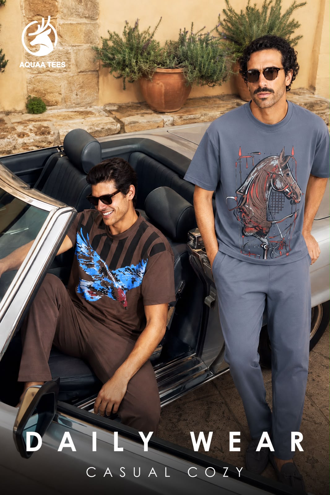 Vol 284 Aquaa Tees Imported Mens Co Ord Set Wholesale Rate