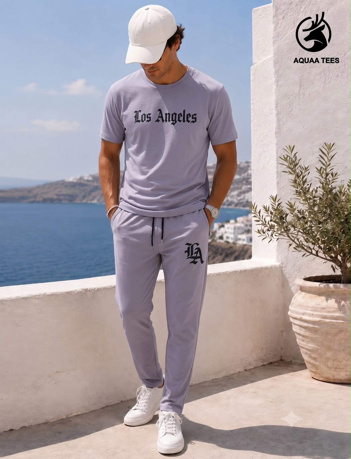 Vol 289 Drop Shoulder Aquaa Tees Imported Mens Co Ord Set Wholesale Price