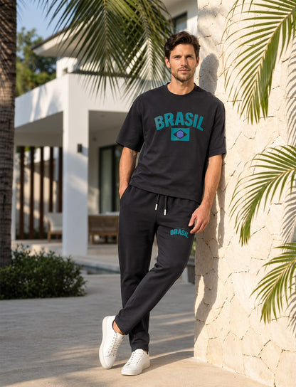Vol 289 Drop Shoulder Aquaa Tees Imported Mens Co Ord Set Wholesale Price