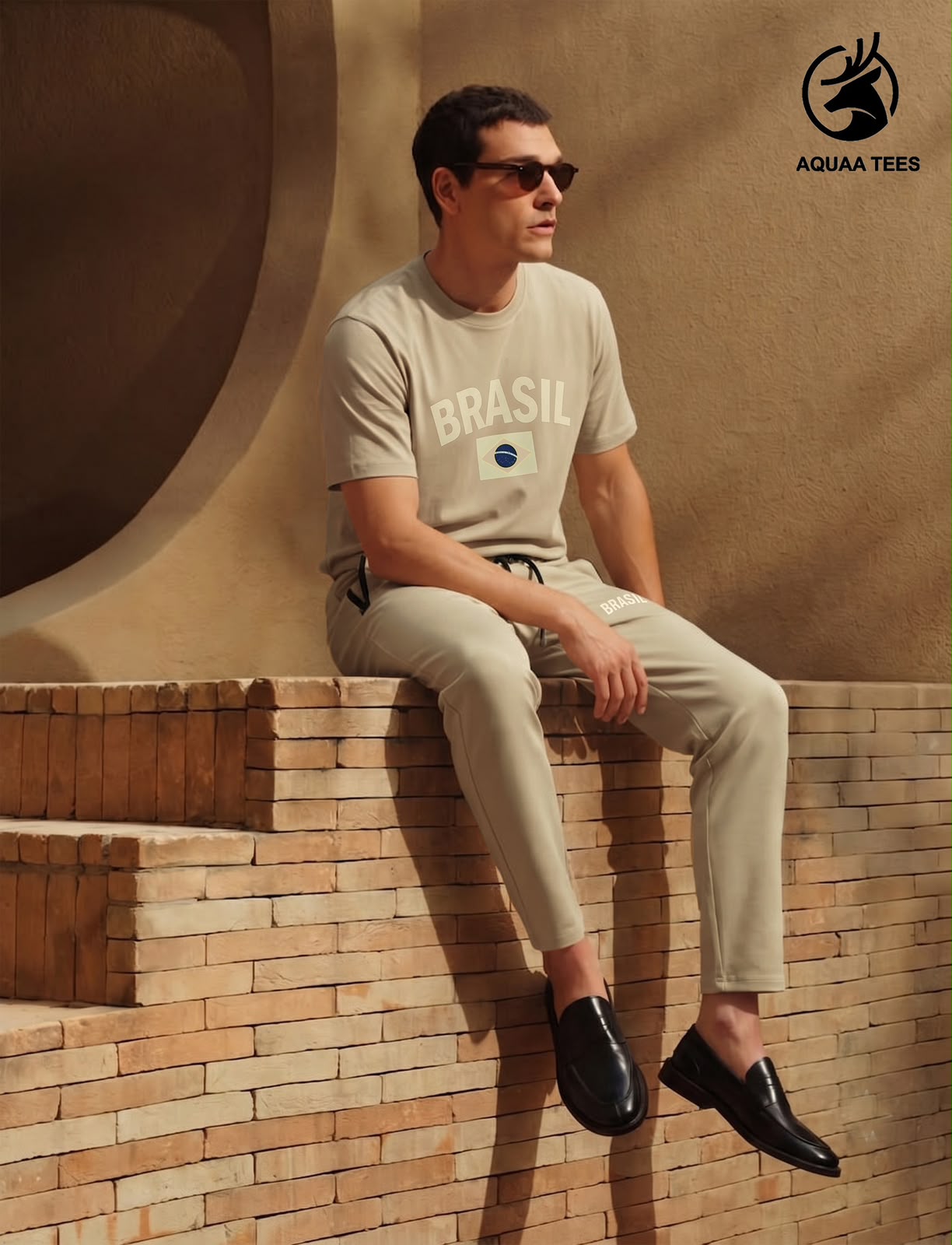 Vol 289 Drop Shoulder Aquaa Tees Imported Mens Co Ord Set Wholesale Price