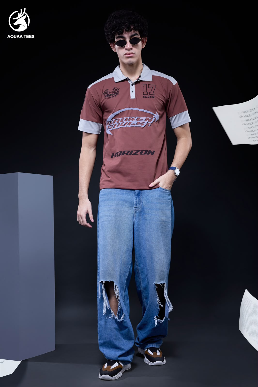 Vol 291 Cut And Sew Aquaa Tees Imported Mens Tshirts Wholesaler Gujarat