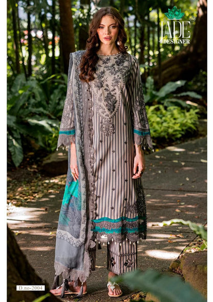 Vol 2 Ayesha Zara Jade Designer Lawn Cotton Karachi Salwar Suits Wholesaler Ahmedabad