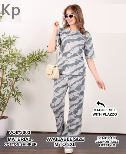 Vol 3003 Kp Cotton Co Ord Set Wholesale Price