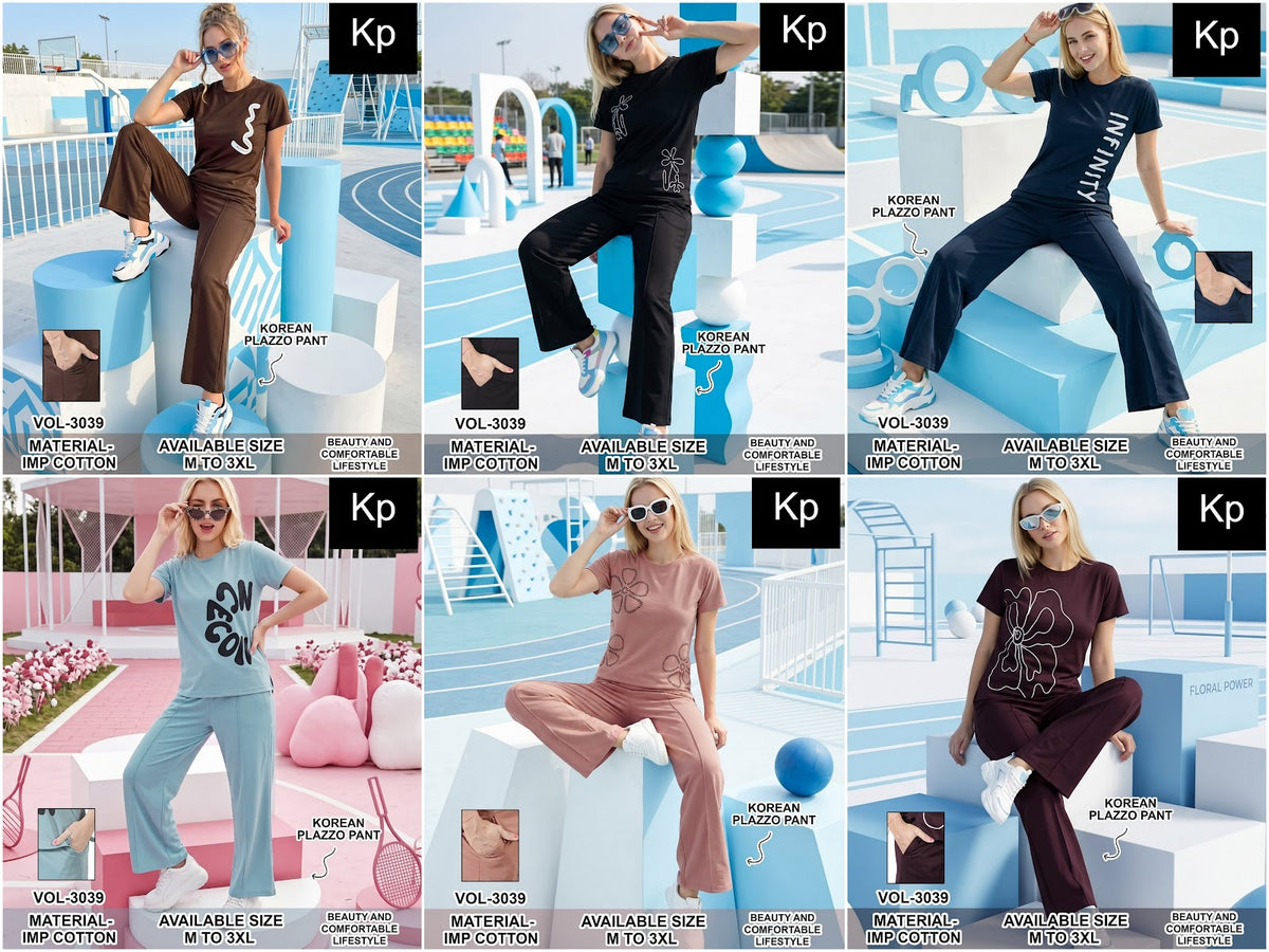 Vol 3039 Kp Cotton Pyjama Night Suits Manufacturer India