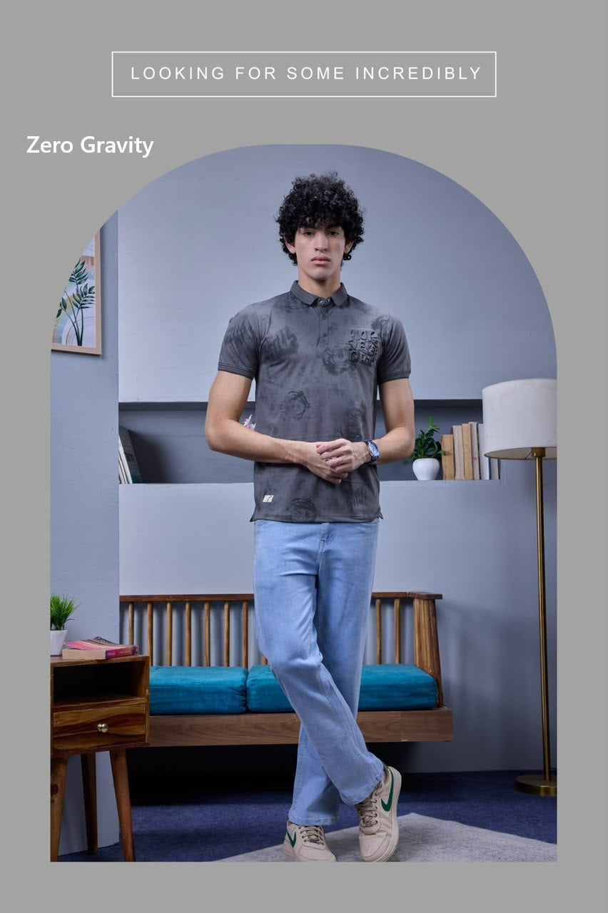 Vol 312 To 317 Side Slit Zero Gravity Aop Mens Tshirts Wholesaler
