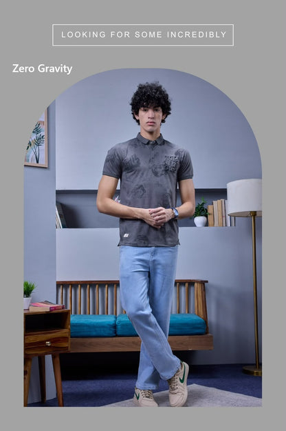 Vol 312 To 317 Side Slit Zero Gravity Aop Mens Tshirts Wholesaler