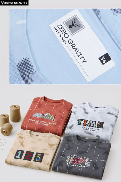 Vol 318 To 323 Knits Zero Gravity Aop Boys Tshirt Wholesale Rate