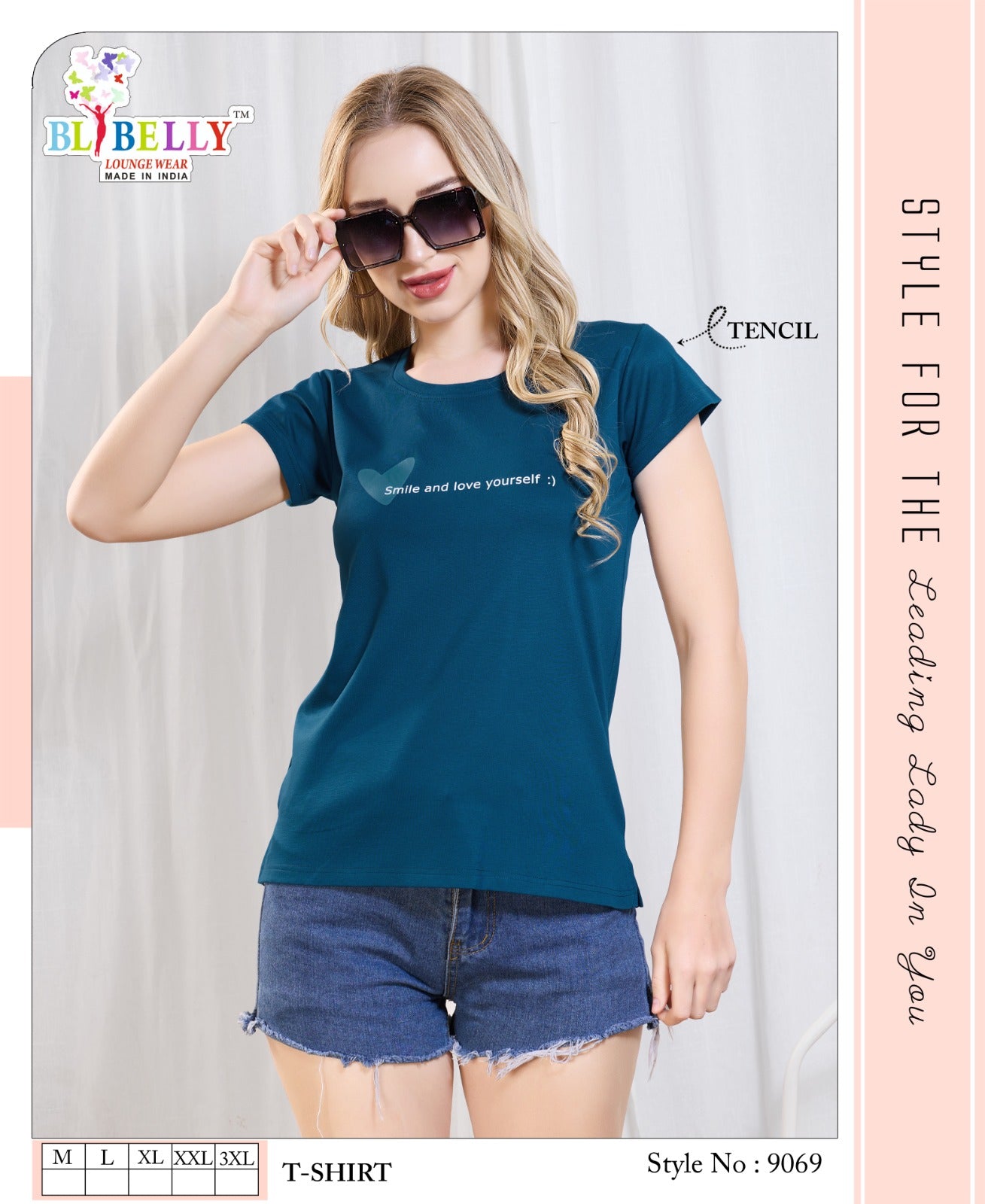 Vol 31 Belly Tencil Women Tshirt Exporter Gujarat