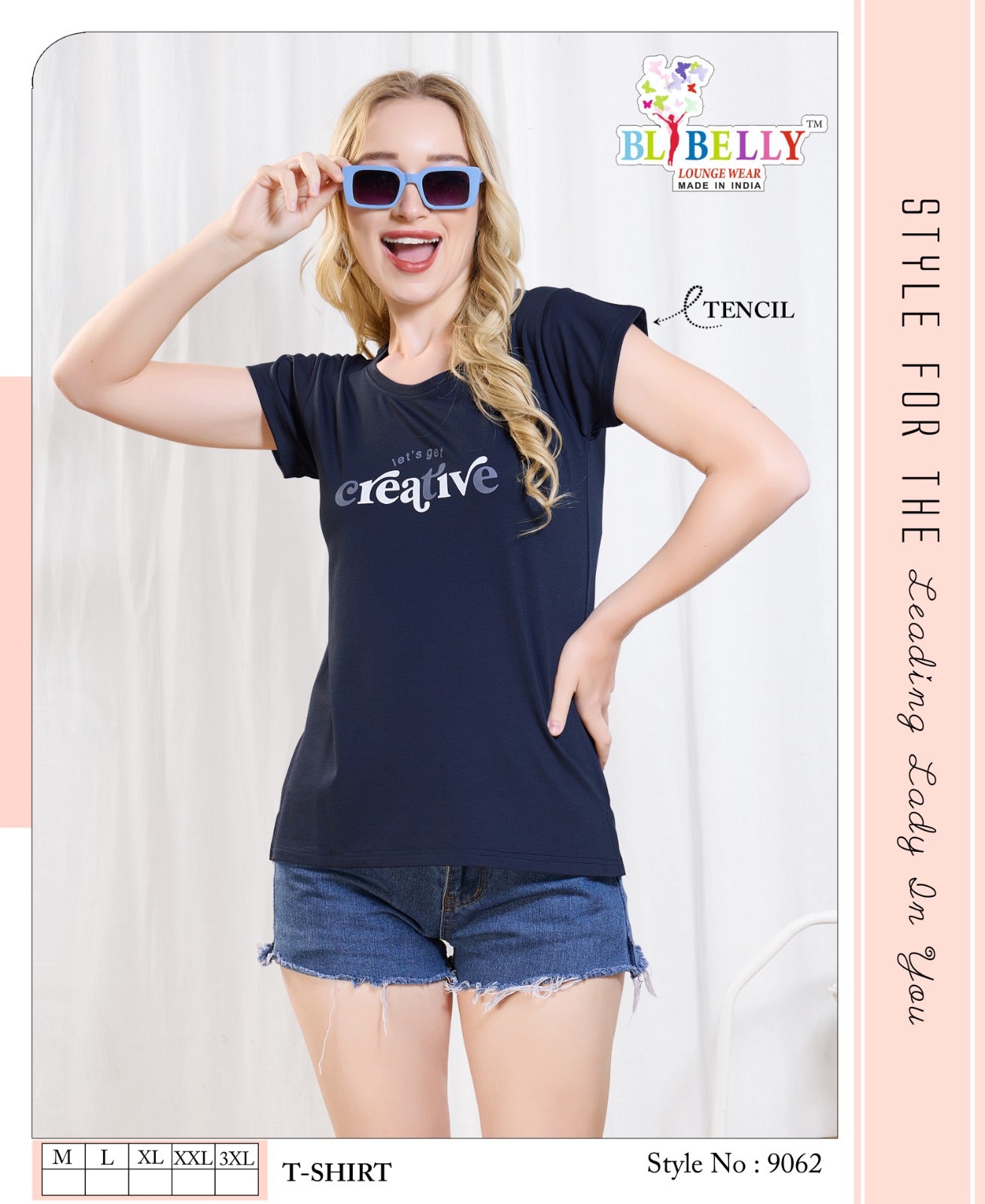 Vol 31 Belly Tencil Women Tshirt Exporter Gujarat
