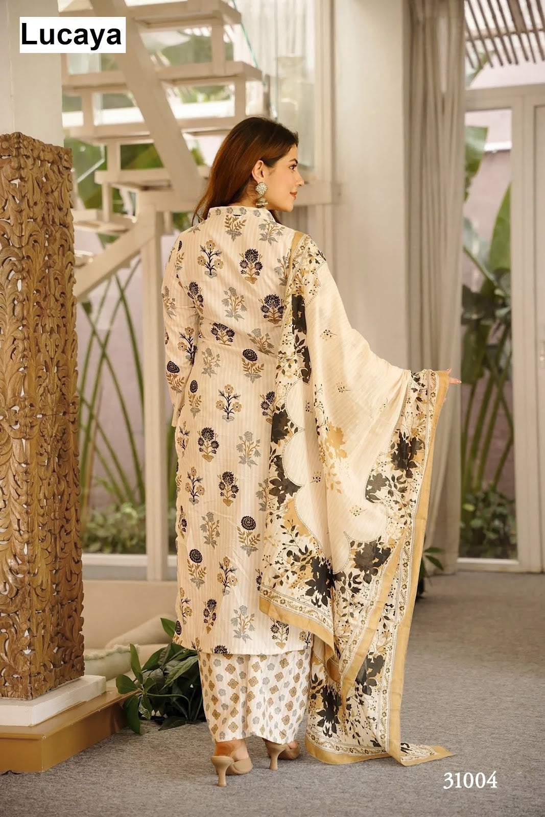 Vol 31 Lucaya Cambric Cotton Readymade Pant Style Suits Manufacturer