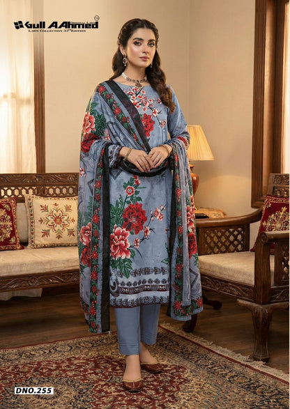 Vol 32 Lawn Collection Gul Ahmed Karachi Salwar Suits Supplier