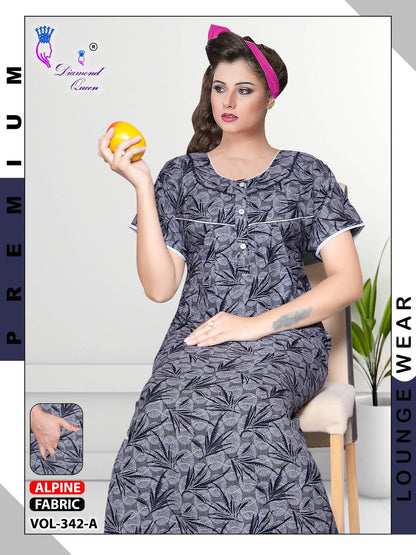 Vol 339-342 Diamond Queen Alpine Night Gowns Supplier India