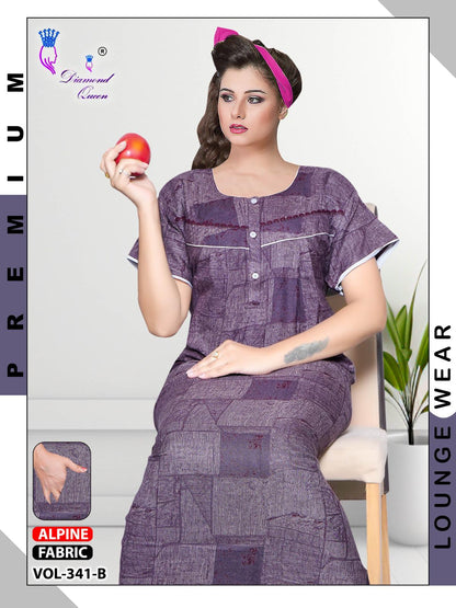 Vol 339-342 Diamond Queen Alpine Night Gowns Supplier India