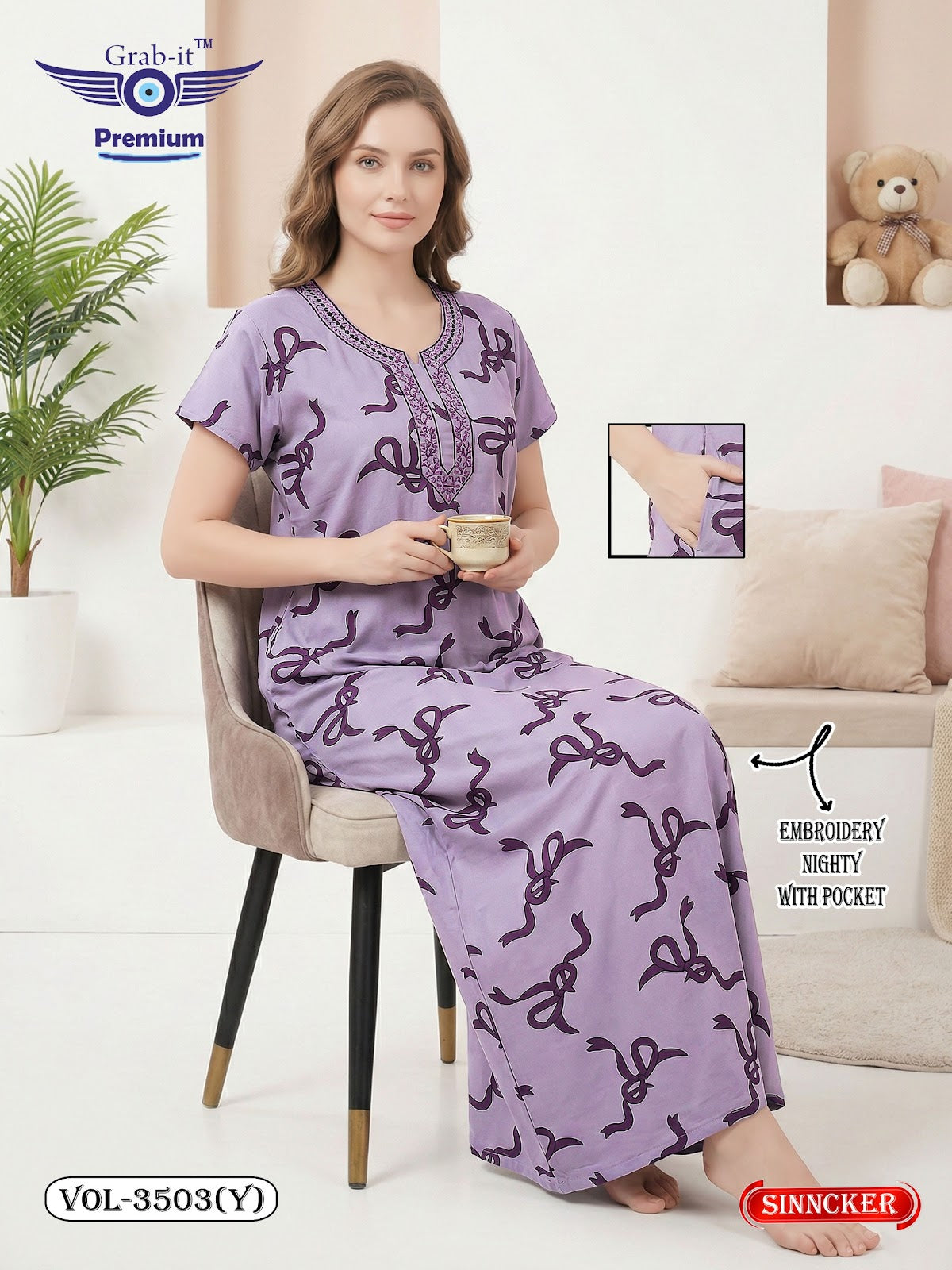 Vol 3503 Y Grab It Night Gowns Supplier
