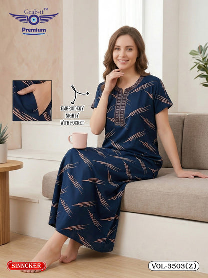 Vol 3503 Z Grab It Sinker Night Gowns Supplier