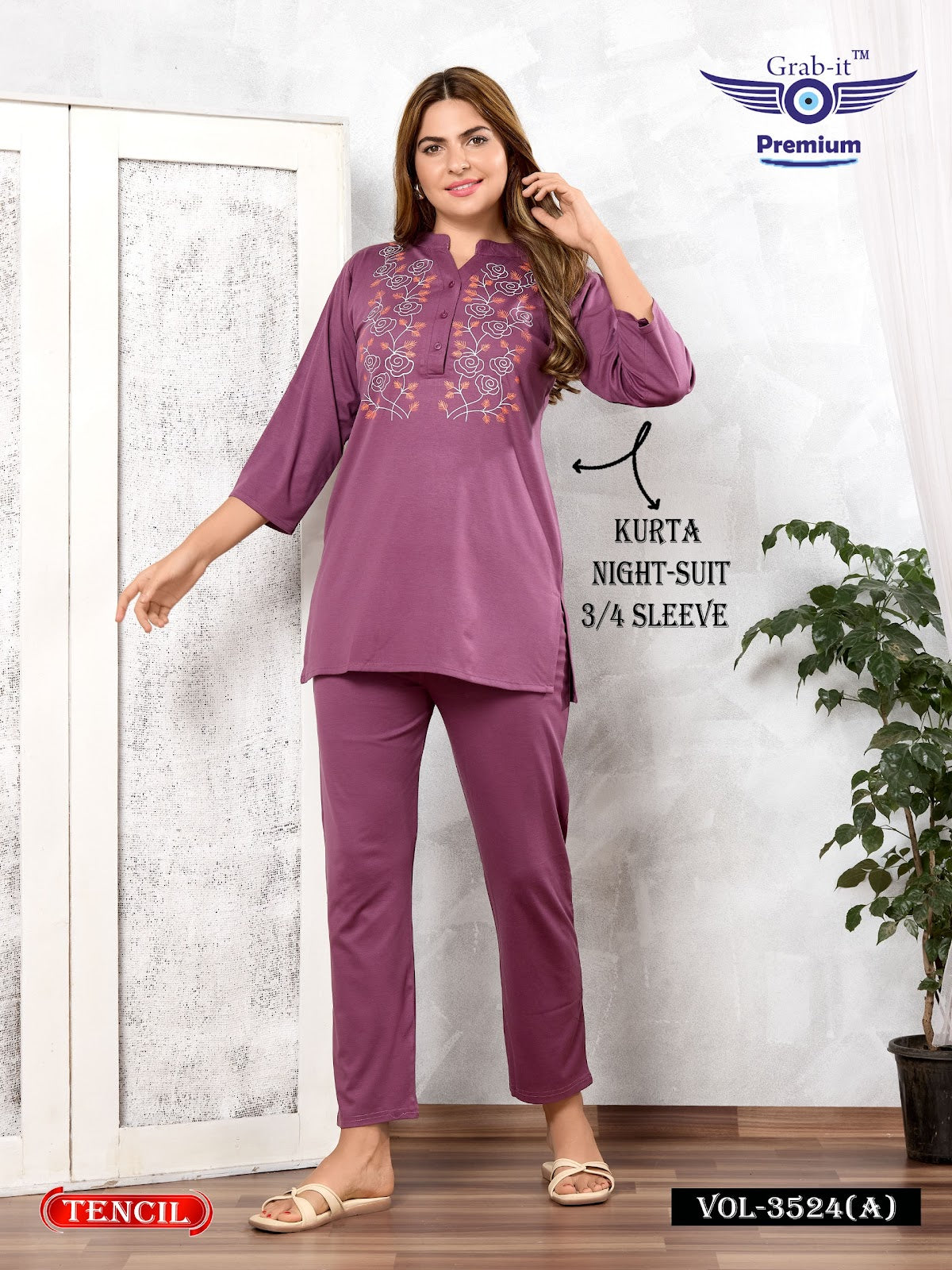 Vol 3524 A Grab It Tencil Co Ord Set Supplier India