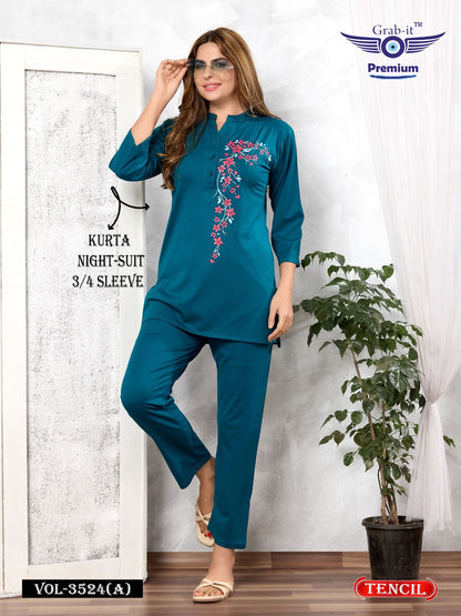 Vol 3524 A Grab It Tencil Co Ord Set Supplier India