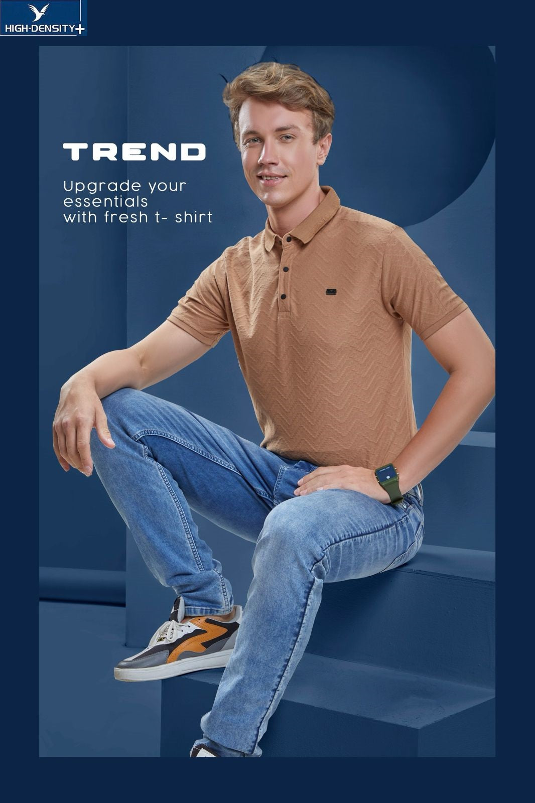 Vol 3594 To 3601 High Density Interlock Mens Tshirts Wholesale Price