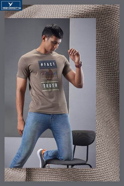 Vol 3764 - 3771 High Density Tencil Lycra Mens Tshirts Manufacturer