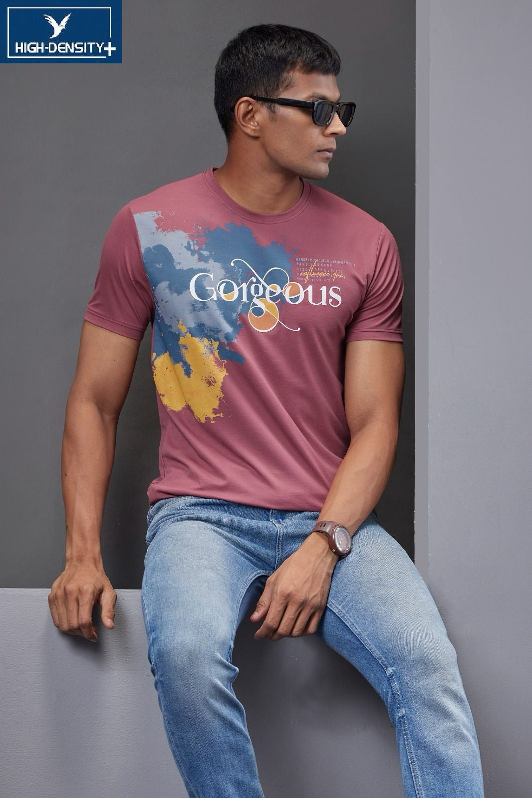 Vol 3764 - 3771 High Density Tencil Lycra Mens Tshirts Manufacturer