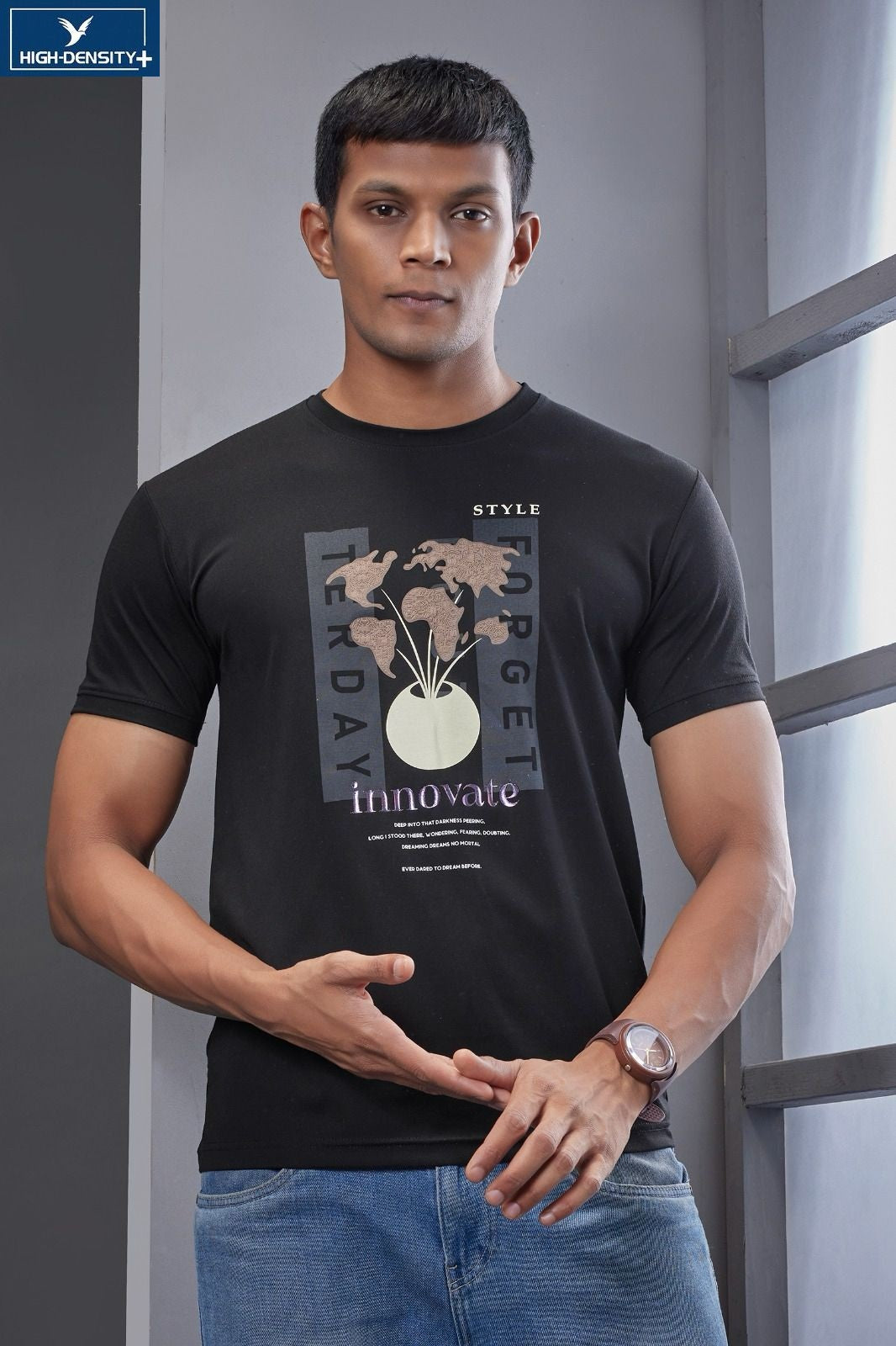Vol 3764 - 3771 High Density Tencil Lycra Mens Tshirts Manufacturer