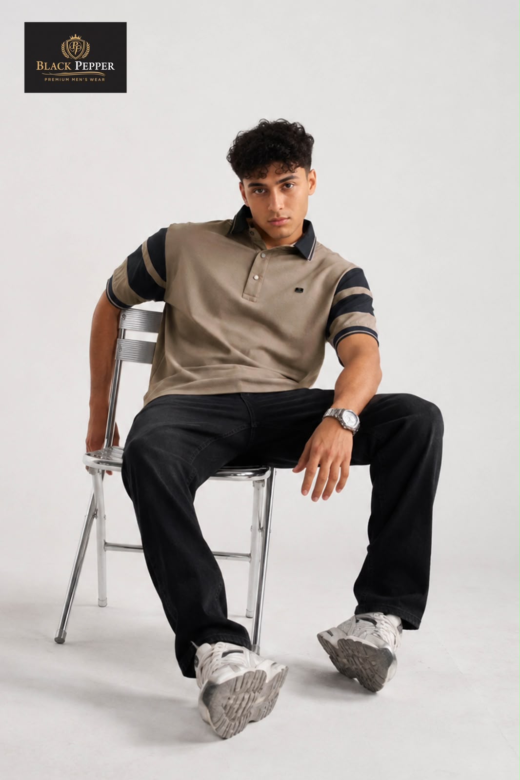 Vol 378 To 385 Plus Size Black Pepper Dobby Mens Tshirts Manufacturer