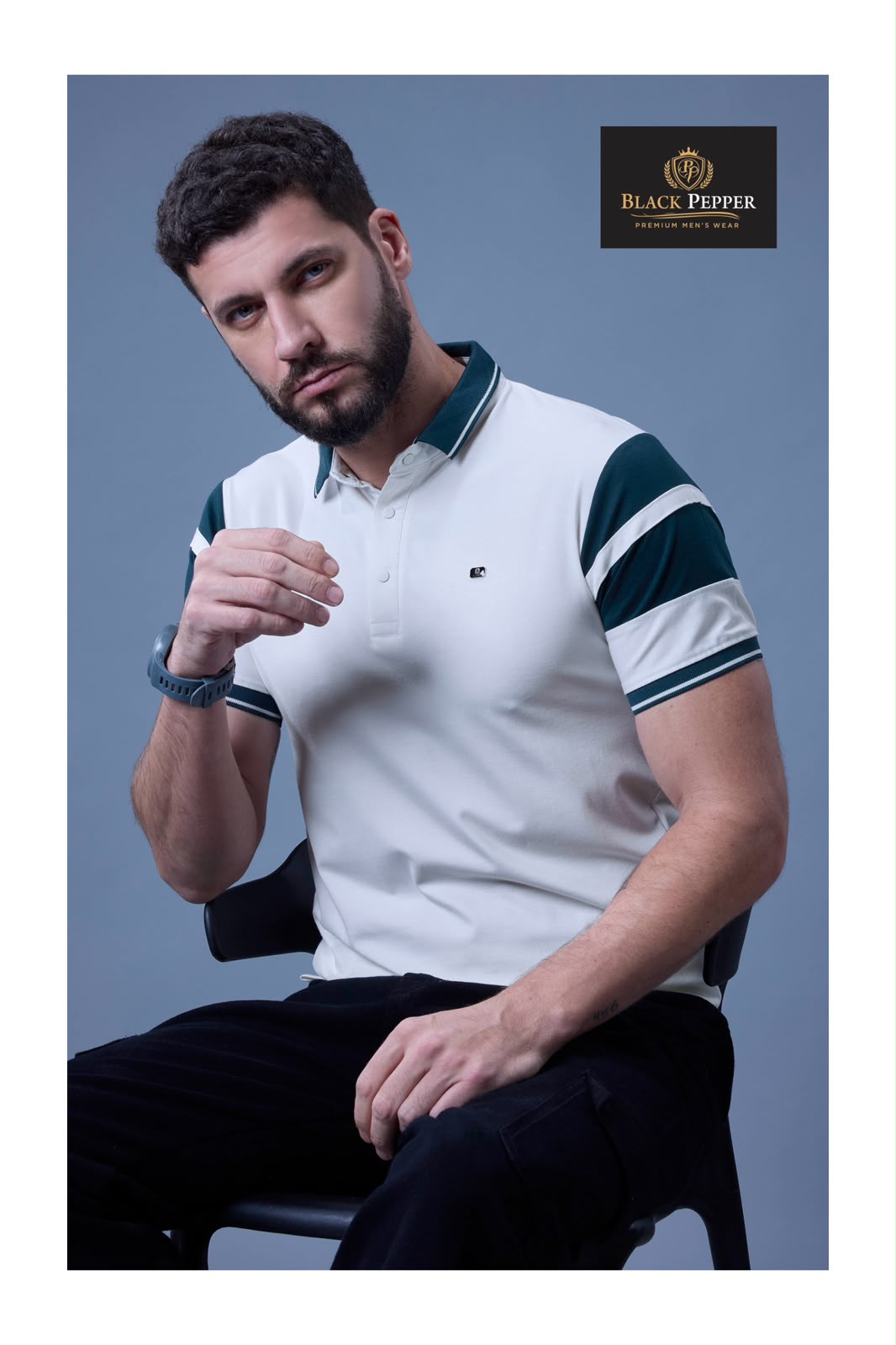 Vol 378 To 385 Plus Size Black Pepper Dobby Mens Tshirts Manufacturer