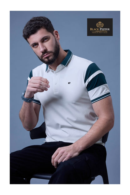 Vol 378 To 385 Plus Size Black Pepper Dobby Mens Tshirts Manufacturer