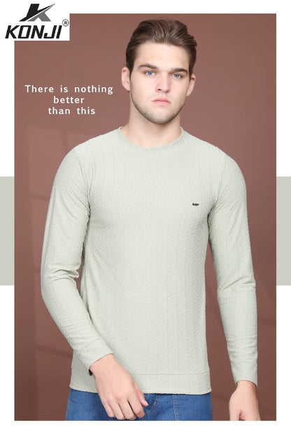 Vol 380 Full Sleeves Konji Imported Mens Tshirts Wholesale Price