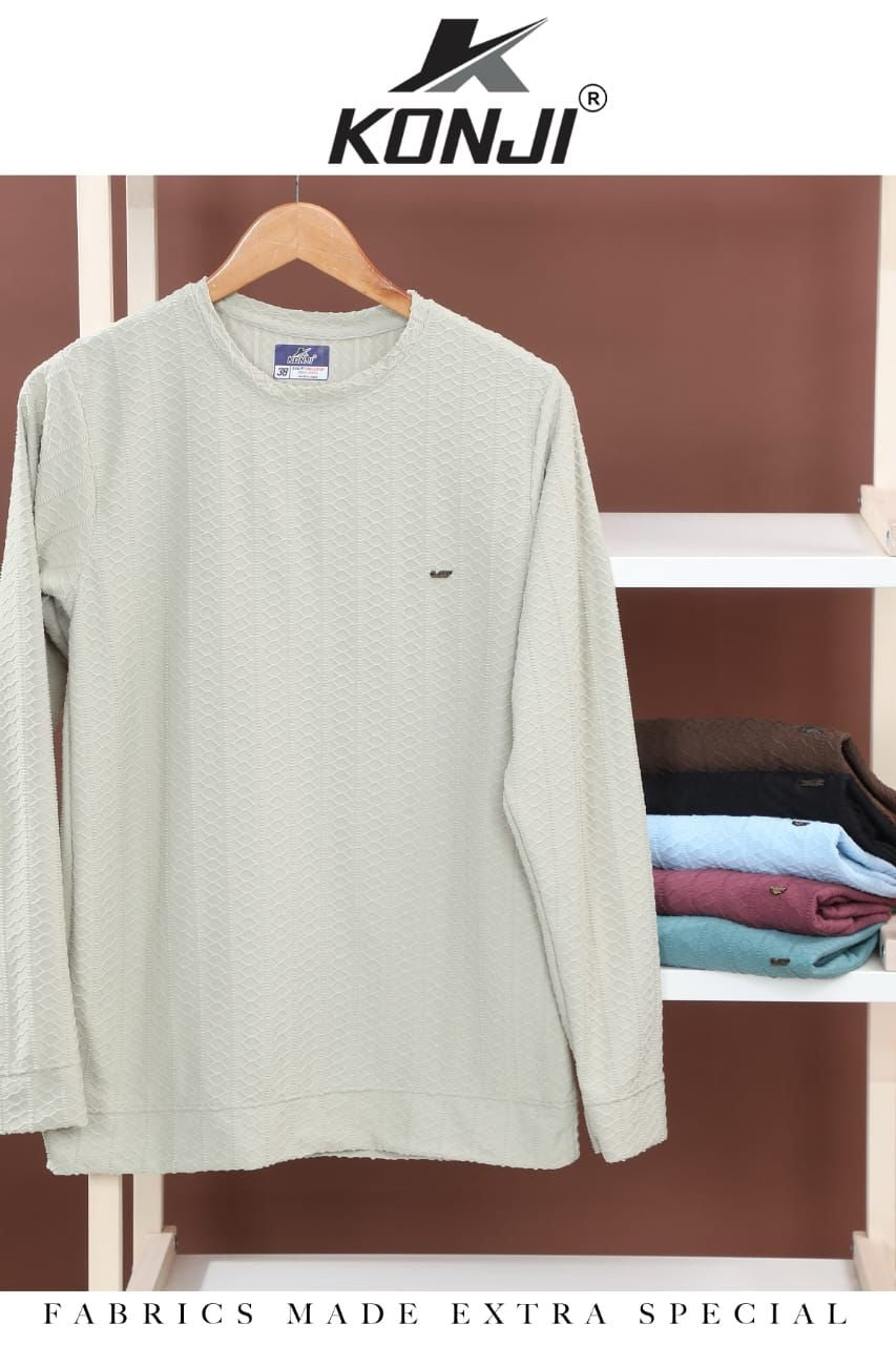 Vol 380 Full Sleeves Konji Imported Mens Tshirts Wholesale Price