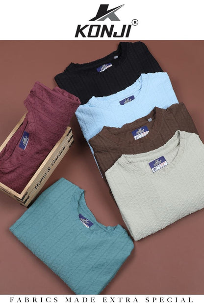 Vol 380 Full Sleeves Konji Imported Mens Tshirts Wholesale Price