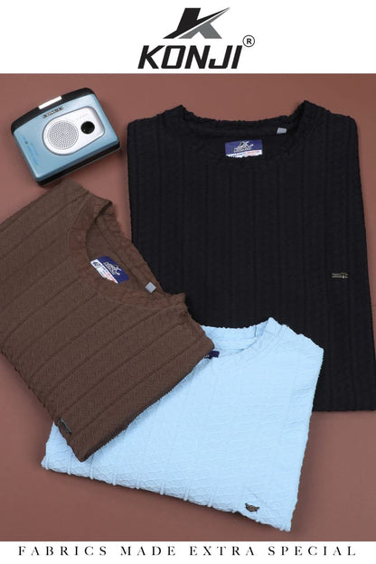 Vol 380 Full Sleeves Konji Imported Mens Tshirts Wholesale Price