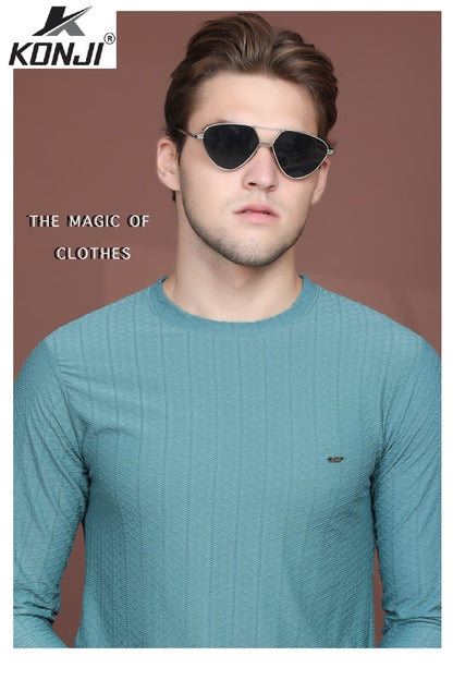 Vol 380 Full Sleeves Konji Imported Mens Tshirts Wholesale Price