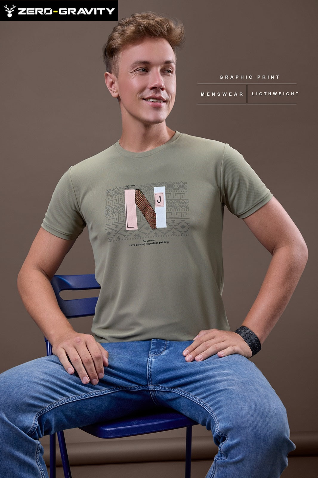 Vol 3914-3921 Zero Gravity Honey Comb Mens Tshirts Exporter India