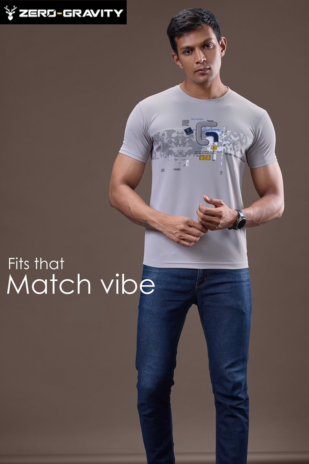 Vol 3914-3921 Zero Gravity Honey Comb Mens Tshirts Exporter India