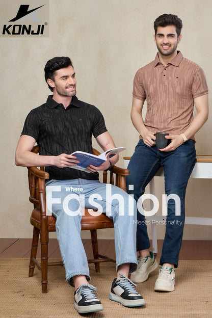 Vol 394 Konji Imported Mens Tshirts Wholesale Price