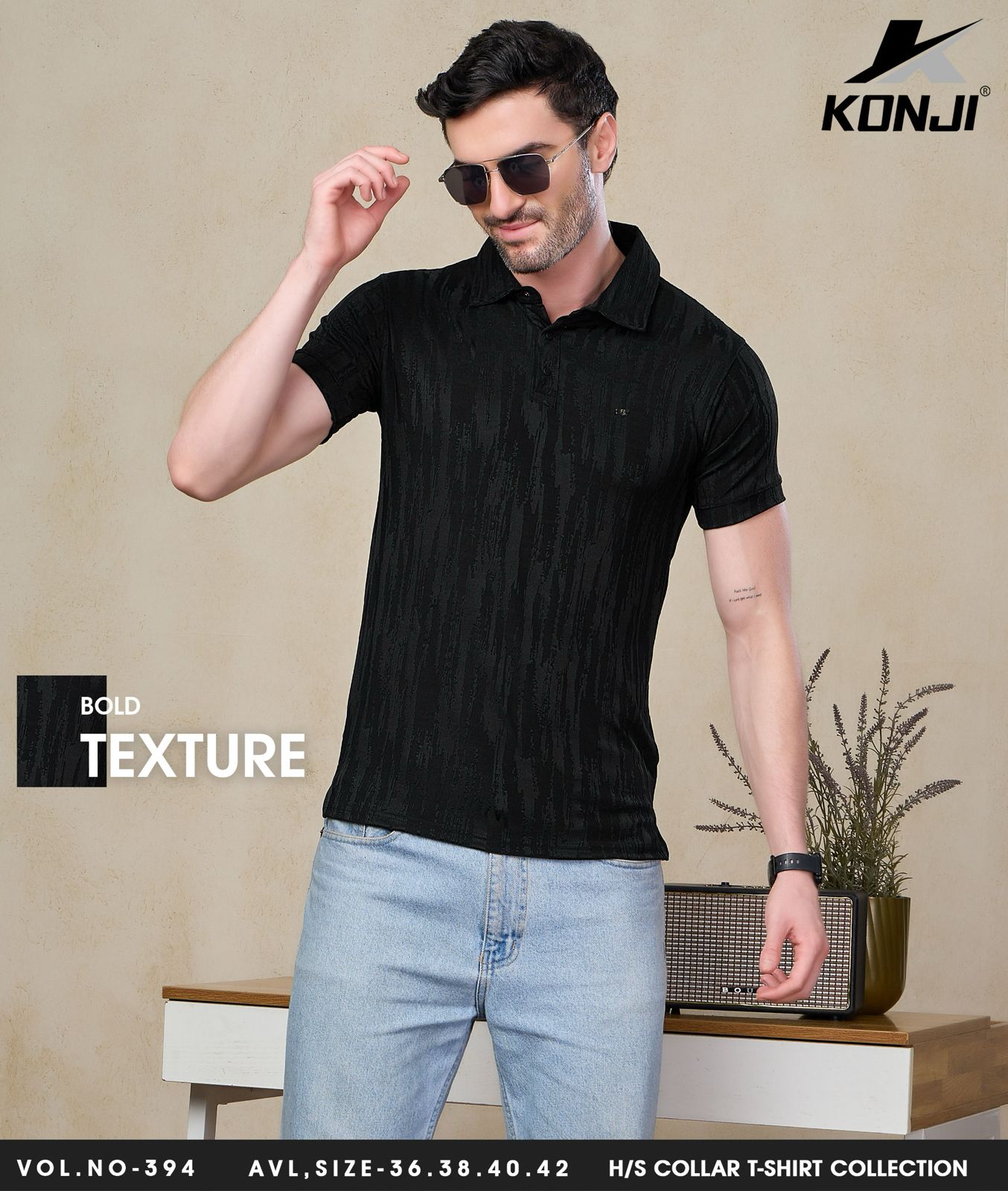Vol 394 Konji Imported Mens Tshirts Wholesale Price