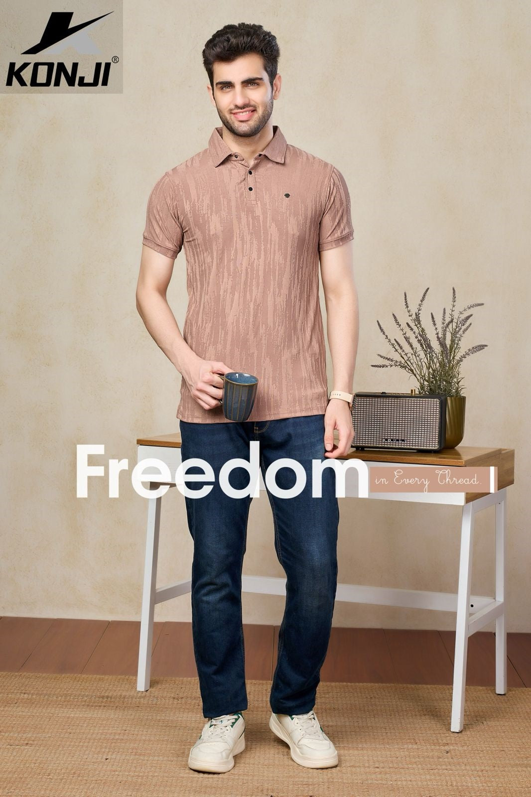 Vol 394 Konji Imported Mens Tshirts Wholesale Price