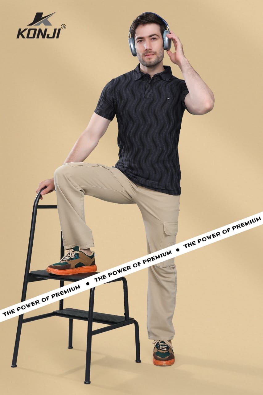 Vol 398 Konji Jacquard Mens Tshirts Manufacturer Ahmedabad