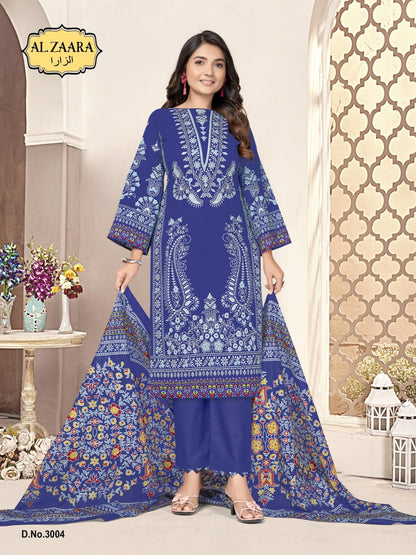 Vol 3 Al Zaara Cotton Karachi Salwar Suits Manufacturer India